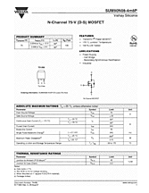 DataSheet SUM90N08-4m8P pdf