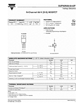 DataSheet SUP90N06-6m0P pdf