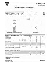 DataSheet SUP90N15-18P pdf