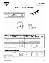 DataSheet Si1302DL pdf