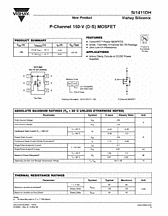 DataSheet Si1411DH pdf