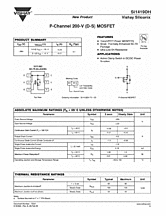 DataSheet Si1419DH pdf