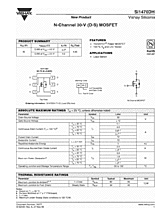 DataSheet Si1470DH pdf