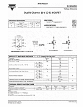 DataSheet Si1958DH pdf