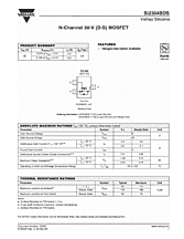 DataSheet Si2304BDS pdf