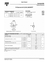 DataSheet Si2305ADS pdf