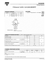 DataSheet Si2305DS pdf