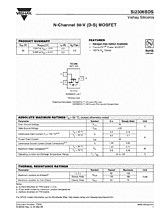 DataSheet Si2306BDS pdf