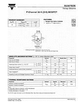 DataSheet Si2307BDS pdf