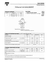 DataSheet Si2315BDS pdf