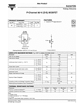 DataSheet Si2337DS pdf