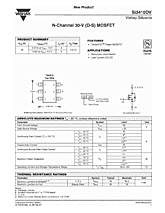 DataSheet Si3410DV pdf