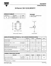 DataSheet Si3430DV pdf