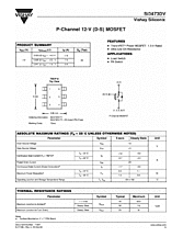 DataSheet Si3473DV pdf