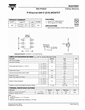 DataSheet Si3475DV pdf