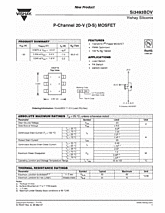 DataSheet Si3493BDV pdf