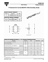 DataSheet Si3851DV pdf