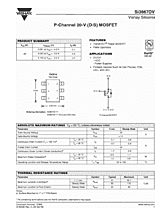 DataSheet Si3867DV pdf