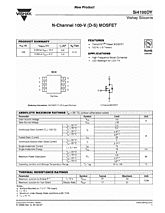 DataSheet Si4100DY pdf