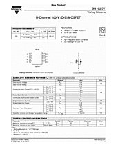 DataSheet Si4102DY pdf