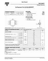 DataSheet Si4108DY pdf