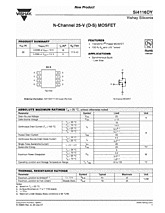 DataSheet Si4116DY pdf