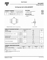 DataSheet Si4124DY pdf