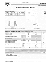 DataSheet Si4170DY pdf