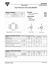 DataSheet Si4330DY pdf