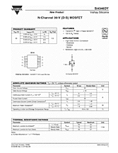 DataSheet Si4346DY pdf