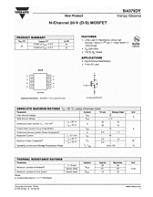 DataSheet Si4378DY pdf