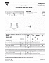 DataSheet Si4420BDY pdf