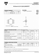 DataSheet Si4466DY pdf