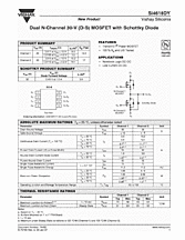 DataSheet Si4618DY pdf