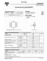 DataSheet Si4626ADY pdf