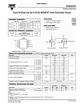 DataSheet Si4650DY pdf