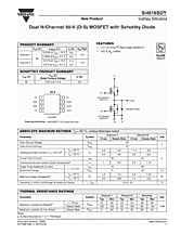 DataSheet Si4816BDY pdf