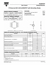 DataSheet Si4845DY pdf