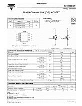 DataSheet Si4922BDY pdf