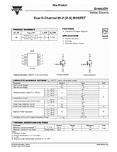 DataSheet Si4952DY pdf