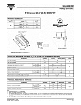 DataSheet Si5463EDC pdf