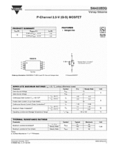 DataSheet Si6433BDQ pdf