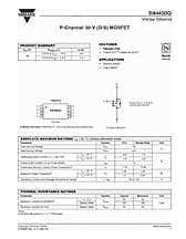 DataSheet Si6443DQ pdf