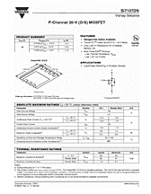 DataSheet Si7107DN pdf