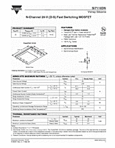 DataSheet Si7110DN pdf