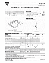 DataSheet Si7112DN pdf