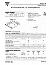 DataSheet Si7114DN pdf