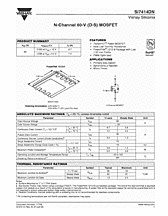 DataSheet Si7414DN pdf