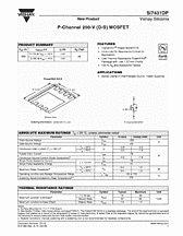 DataSheet Si7431DP pdf