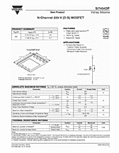 DataSheet Si7434DP pdf